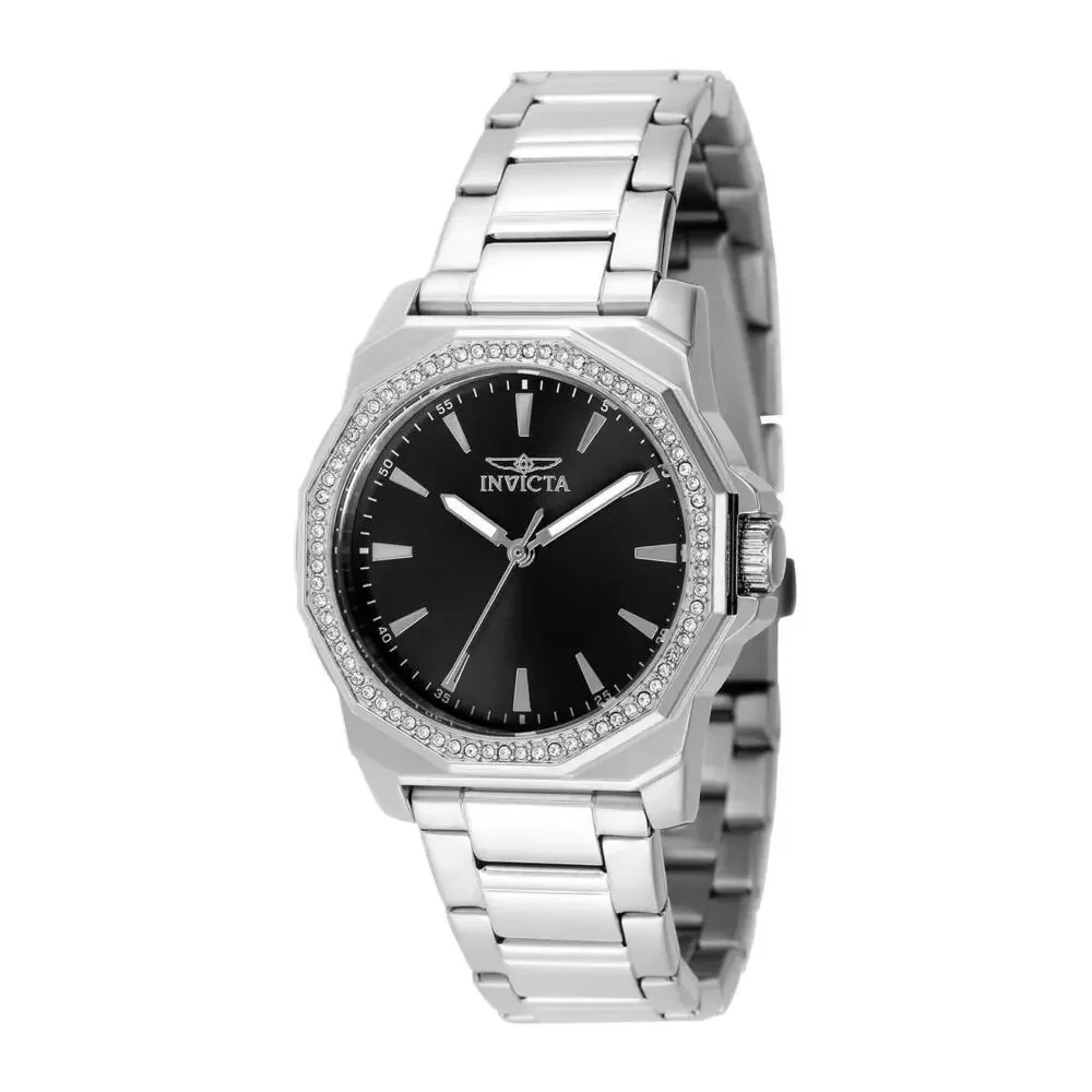 NWT Invicta 49111 Speedway | 3-Hand | Black | Women's Watch